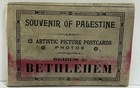 12 Antique Vintage Souvenir Of Palestine Picture Postcards Bethlehem Jerusalem