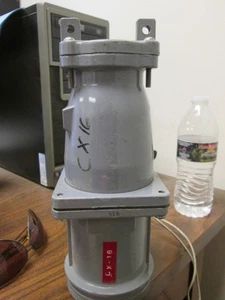 RussellStoll Receptacle JCS1534D 150A 600V 3P 4W *Missing Cap* Used - Picture 1 of 3