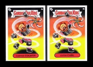 2025 Topps GPK Intergoolactic Mayhem #4a Carved Colwyn #4b Cutup Carl Lot - Picture 1 of 5