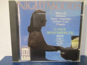 Nightmoods: Music of Debussy etc. - Carol Rosenberger - CD - MINT cond.  25-3532 - Picture 1 of 3