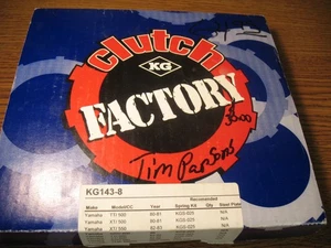 NEW NOS KG CLUTCH FACTORY KGS-143-8 CLUTCH KIT XT TT 500 600 YFM660 (K-6881) - Picture 1 of 5