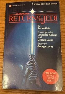 1983 Star Wars: Return of the Jedi Paperback Book 1st Edition by James Kahn - Bild 1 von 8