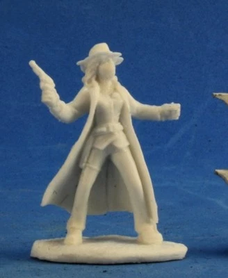 Reaper Miniatures Texas Ranger Female #91004 Savage Worlds Plastic Mini Figure - Image 1 of 2