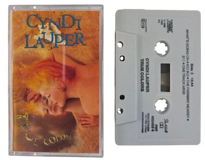 Cyndi Lauper True Colors 1986 Cassette Album Pop Music Collectable - Image 1 of 4