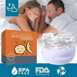 Comfortable Anti-Snoring Mouthpiece Snoring Mouth Guard Bruxism - Picture 1 of 10