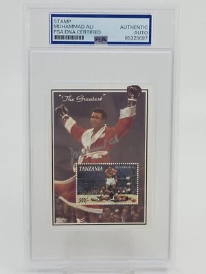 Muhammad Ali PSA DNA Autograph Signed Stamp Boxing Great - Image 1 of 3
