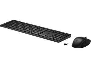 HP 650 Wireless Keyboard And Mouse Combo Windows 11 10 Dongle Black 4R013AA#ABL - Picture 1 of 15