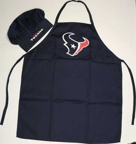 Houston Texans  Apron and Chef's Hat Set Cover