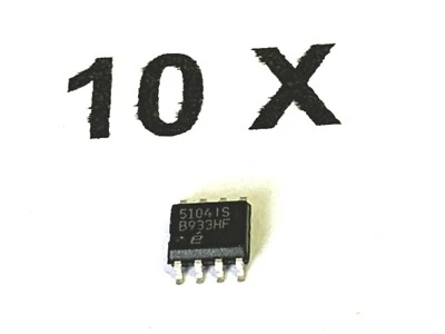 EL5104IS, 700Mhz, Rückkopplungsverstärker, +-5V, 160mA  Ausg, SOIC-8, 10 Stück - Image 1 of 3