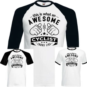 Stupenda Ciclisti Uomo Divertente T-Shirt Bicicletta MTB BMX Mountain Road Gift - Bild 1 von 7