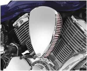 Baron Big Air Kit Smooth Kawasaki VN900 Vulcan 900 Classic 2006-2021 2074-00 - Picture 1 of 1