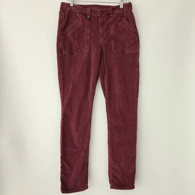 American Eagle Clásico Ajustado Púrpura Ciruela Pana Pantalones Mujer Talla 10 Largo Foto 1 de 4