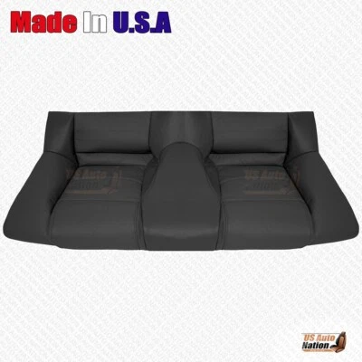 Ford Mustang V6 2005 2006 2007 2008 2009 - Banco trasero parte inferior cubierta de cuero negro Foto 1 de 4