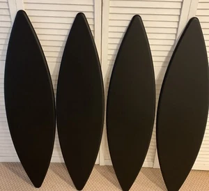 Lot Of 4 Surf Surfboard Beach pool Chalkboard Chalk Beach Menu Prop Decor Sign - Picture 1 of 1