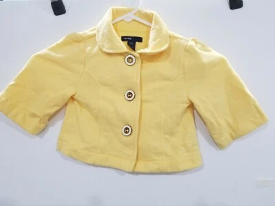 Baby Gap Niñas Elegante Chaqueta Blazer Amarillo Primavera Pascua Niño 3 Años Iglesia Foto 1 de 3