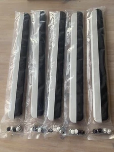 1 XBrown/white Trickle  Slot Vents Window Vents uPVC/Timber Double Glazing 383mm - Picture 1 of 2