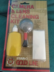 Camera & Lens Cleaning Kit Gold Line Brush Cleaning tissue  - Picture 1 of 1