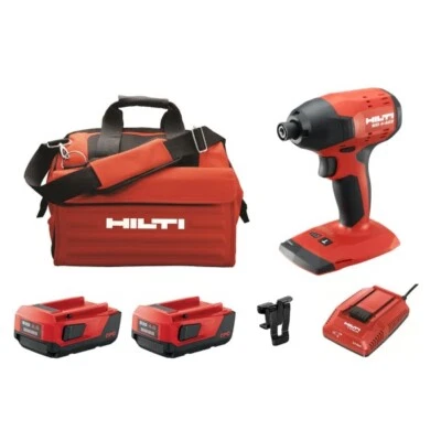 Hilti CANADA 22V Li-Ion 1/4 inch Hex Brushless Cordless SID 4 Impact Driver Kit - Image 1 of 4