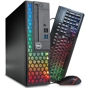 HEX Starter Gaming PC RGB Computer i5 8th Gen GT 1030 GPU 16GB RAM 512GB SSD! - Picture 1 of 9