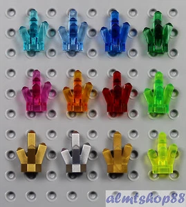 Lego - 12 Stck. Lot Kristalle 5 Punkt Stein Felsen - Schatz Edelsteine Juwelen Diamant - Bild 1 von 1