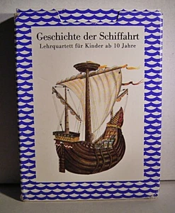 12 095 DDR Lehrquartett Geschichte der Schifffahrt - Bild 1 von 7
