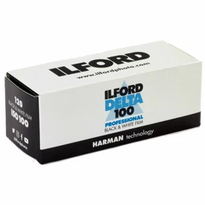 Ilford Black & White Roll Film - Delta 100 Professional 120 - Picture 1 of 5