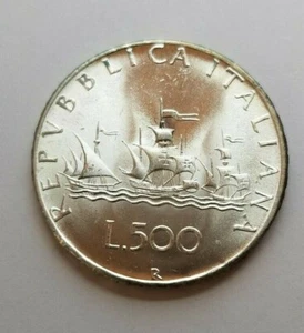 Italien 1966 500 Lire KM98 Ch. BU - Bild 1 von 2