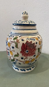 ANTICO VASO IN MAIOLICA BARATTOLO FARMACIA - Foto 1 di 13