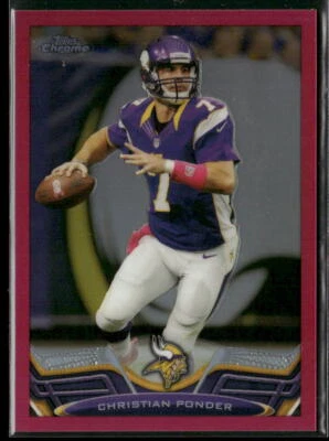 Christian Ponder 2013 Topps Pink #328 #/399 - Minnesota Vikings - Image 1 of 2