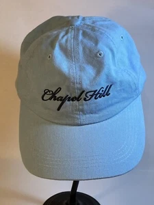 North Carolina ~ Chapel Hill Baseball Cap ~ bestickt verstellbar gebraucht - Bild 1 von 7
