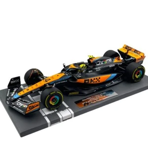 Modellino F1 Minichamps 1/18 McLaren MCL60 Lando Norris #4 2nd Hungarian GP 2... - Foto 1 di 7