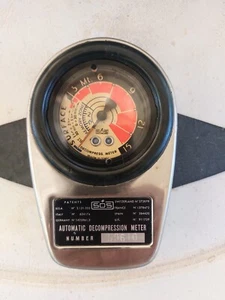 Decompressimetro sub SOS Vintage diving dive underwater sub - Foto 1 di 4