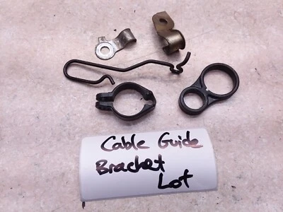 Lote de soportes guía de cable varios Honda 125 CB CB125 CB125S 1980 ANX-C45 Foto 1 de 3