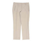 Prada Trousers - 30W UK 8 Cream Cotton