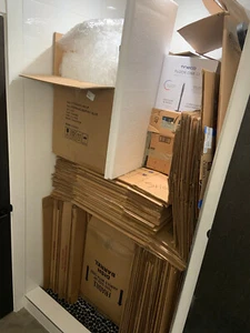 Professional Packing/Moving Boxes and Stuffing - Picture 1 of 11