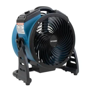 XPOWER Utility Fan 16.1"x14.2"x8.9" Variable Speed Air Circulator w/Timer Indoor - Picture 1 of 5