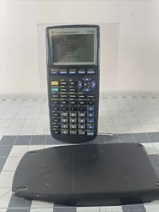 Texas Instrument TI 83 Graphing Calculator W Cover Tested Calculus - Picture 1 of 6