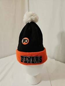 New Era Philadelphia Flyers NHL Sport Knit Beanie Hat Cap W/Team Button Hockey - Picture 1 of 7