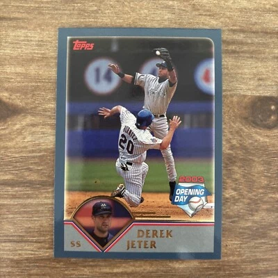 2003 Topps Opening Day - #10 Derek Jeter - Image 1 of 2