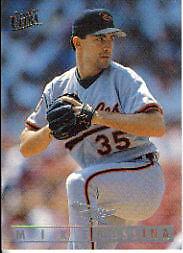 1995 Fleer Ultra Baseball #6 Mike Mussina