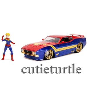 Jada Hollywood 1973 Ford Mustang Mach 1 & Captain Marvel Avengers 1:24 31193 - Bild 1 von 8