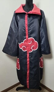Naruto Shippuden Atatsuki Hokage Robe Cloak Coat Cosplay Comicom Spirit Teen - Picture 1 of 15