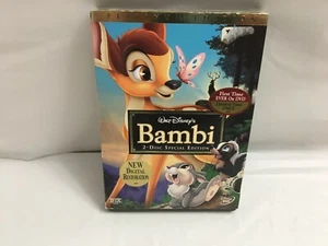 WALT DISNEY BAMBI FILM KINDER DVD 2 DISC SONDERAUSGABE PLATIN EDITION - Bild 1 von 3