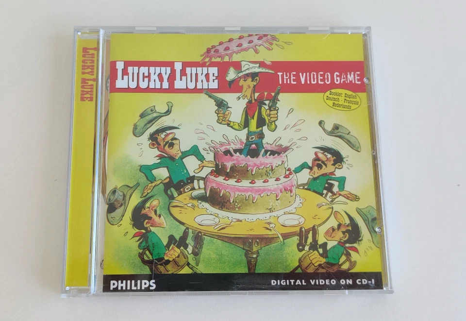 Rare Lucky Luke The Videogame Philips CDI Cd-i Videogame Gaming Original - Image 1 of 3