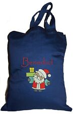 Kids Christmas Tote / Shop Bag | Book Bag | Santa Presents | 1st Name FREE