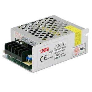 24W 12V 2A AC-DC Switching Power Supply constant voltage for Video Surveillance - Picture 1 of 7