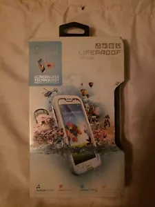 LifeProof NUUD Case for Galaxy S4 Water/Dirt/Snow/Shock PROOF - White/Gray - Picture 1 of 3