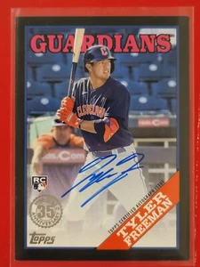 2023 Topps Tyler Freeman RC/Rookie Auto/Autogramm 107/199 88BA-TF - Bild 1 von 2