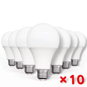 10 LAMPADINE LED BULB E27 da 6W a 18W LAMPADE LUCE CALDA NATURALE FREDDA 220V - Foto 1 di 8