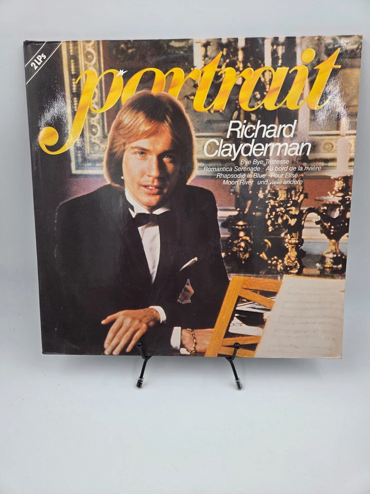Vinyle 33 tours Richard Clayderman Portrait (comprend 2 disques vinyle 33 tours) - Photo 1/1